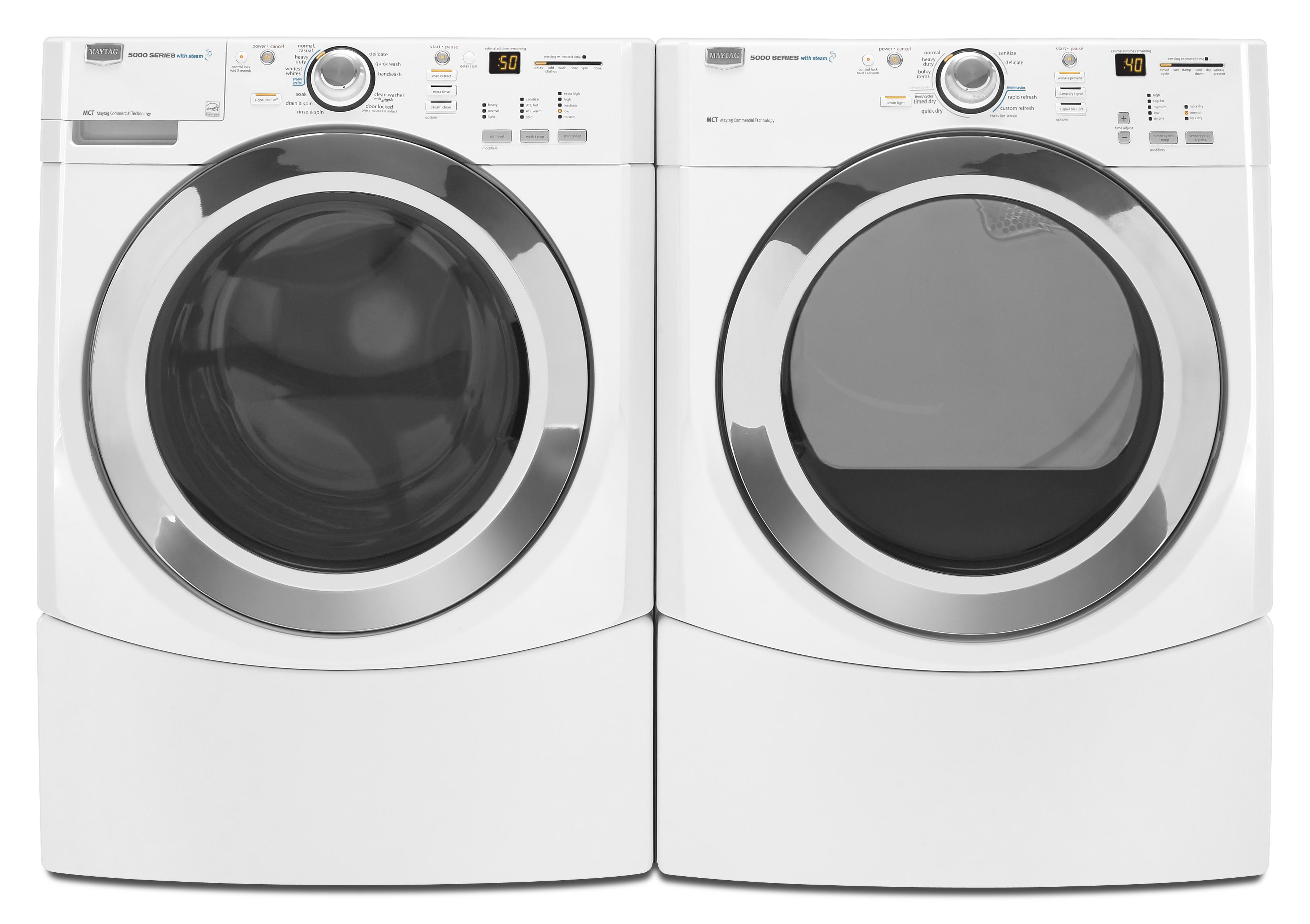 Maytag MGDE500VW 7.0 Cu. Ft. Performance Series Gas Dryer with SteamEnhanced Cycle Westrich